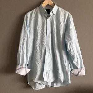 Tailorbyrd Blue Dress Shirt - Buttondown